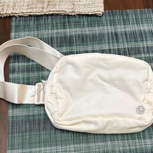 Cream Fanny Pack